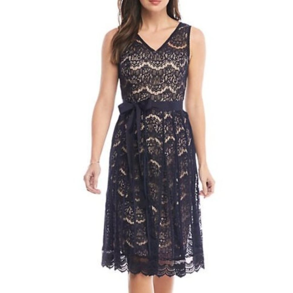 Nanette Leopore Formal Cocktail Dress Fit/ flare size 4